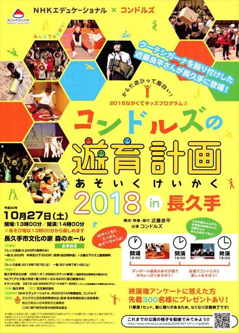 コンドルズの遊育計画２０１８ｉｎ長久手